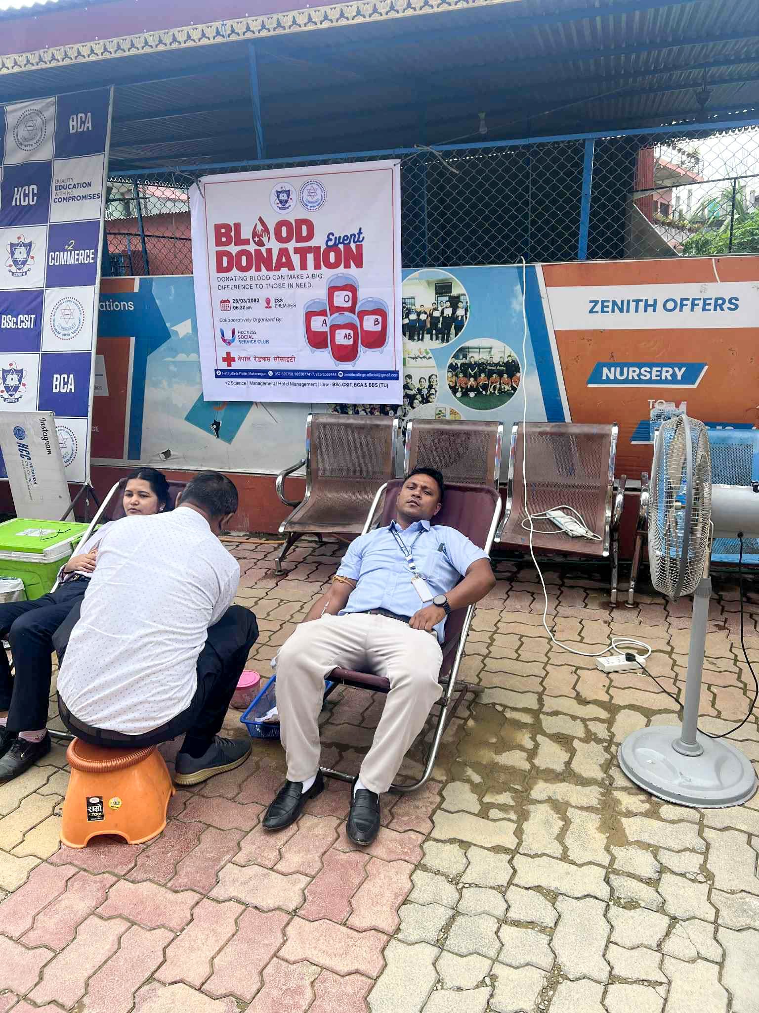 Social Service Club at Hetauda City College - The HCC Social Service Club inspires compassion an...